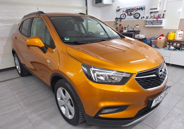 Opel Mokka cena 59900 przebieg: 117000, rok produkcji 2017 z Knurów małe 667